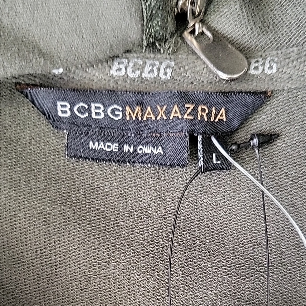 BCBG Olive Studded Logo Sweatshirt - Picture 2 of 5